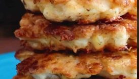 Easy Chicken Fritters You’ll Love #shorts