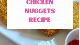 Healthy chicken nuggets recipe – kid friendly!