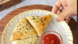 No Fry Samosa On Tawa Challenge😋 | Easy Samosa Recipe🤩 #shorts #trending #samosa