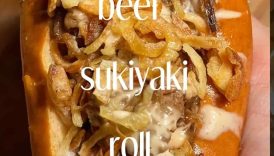 🥩🍞 Beef Sukiyaki Brioche Rolls with Yum Yum Sauce!! RECIPE in comments and description ⬇️💛