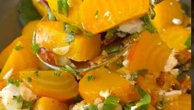 Easy Roasted Golden Honey Beets
