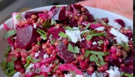 Easy Beet Root Salad with Feta