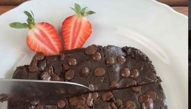 4-Ingredient Brownie #easyrecipe #cake #shorts