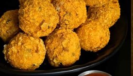 Crispy & Crunchy Potato Balls with Cheese | Cheese Balls | Potato Cheese Balls #shorts