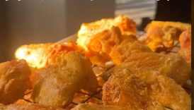 Oven baked FRIED CHICKEN paired with salad #dinner #cooking #shorts #ytshorts