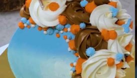 Pumpkin Log Cake #cakeshorts #Shorts