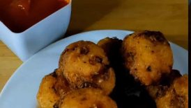 Crispy bread balls | #snacks #shorts