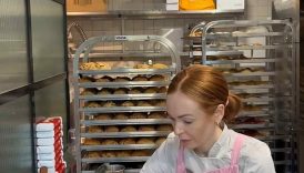 Open my cookie shop with me 😚 #cookies #bakery
