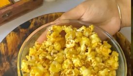 Caramel popcorn🍿At Home😋 #shorts #trending #viral #popcorn