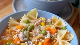Easy Ground Chicken Soup