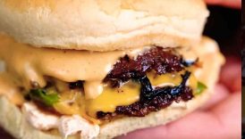I cooked this burger at the World Food Championships…
