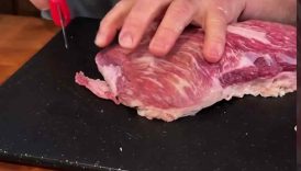 How to Trim a Tri Tip #howtobbqright #tritip #tritipsteak