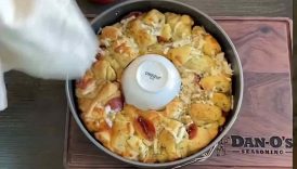 Pull Apart Pizza Bread 🔥🔥 #youtubeshorts