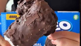 Oreo ice cream 3 ingredients😍 #easyrecipe #chocolate #shorts #oreo #icecream