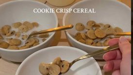 Let’s make Cookie Crisp cereal 🍪🥣 recipe in the comments 🫶🏼
