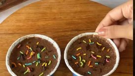 Chocolate Mousee🍫😋 | 2 Ingredients Chocolate Mousse recipe🤩 #shorts #trending #mousse