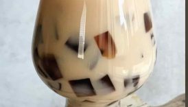 Making a Coffee Jelly Drink ☕️