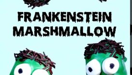 Halloween Marshmallow Frankenstein Pops!🎃 #halloween #shortsfeed #marshmallow