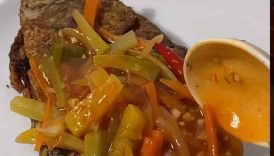 Ikan Gurame Asam Manis