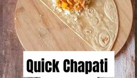 Quick Chapati Samosa | Healthy Snack
