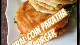Dubai Viral Coin Paratha Smash Burger