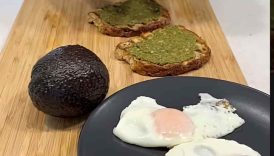 Easy Nutritious Avocado toast! #shorts #cooking #recipe