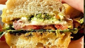 Crispy Prosciutto Burrata Sandwich #burrata #sandwich #healthyrecipes #easyrecipes #lunchideas