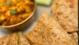 Spicy Paneer Bhurji Wrap | Street-Style Paneer Bhurji in 10 Minutes #shorts #recipe