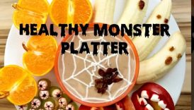Halloween Spooky Fruit Platter🎃🕷️👻#halloweendesserts #shortsfeed #fruitcarving