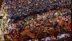 This Pork Prime Rib roast cost under $8! #shorts #primerib #pork #smoker #smokedpork