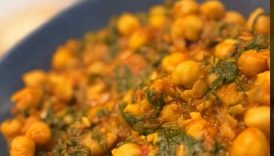 Chole Palak Sabzi 🌿 | Easy Protein-Rich Indian Curry #shorts #shortsfeed #chickpeas