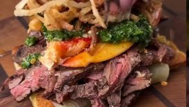 Steak and Lobster Chimichurri Sandwich /recipe ⬇️