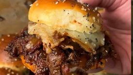Smoked BBQ Beef SlidersThese are a family favorite to make!