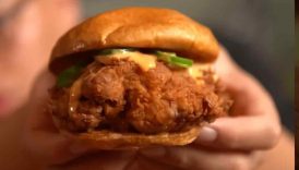Jollibee Spicy Chicken Sandwich #jollibee #shorts #spicychickensandwich
