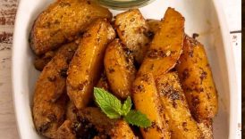 Crunchy Chimichurri Potatoes #recipe