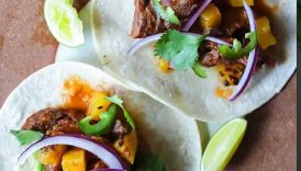 Pork Cheek & Charred Pickled Pineapple 🌮