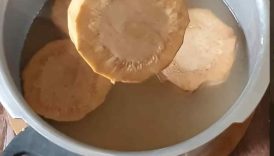 How To Cut Raw Jackfruit | Fanas Kokan Steak