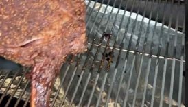 how to smoke a tomahawk steak on a pellet grill to a perfect medium rare | HowToBBQRight Shorts