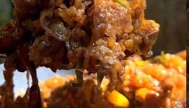 For the ppl who can’t cook 🥩🍚 Pepper Beef Rice! Recipe in description + bio! #recipe #easyrecipe