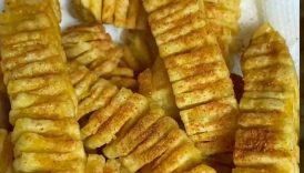 Crispy Spring Potato Fries #shorts
