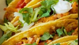 Baked Chicken Tacos (So Easy!) #shorts
