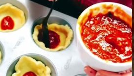 EASY PIZZA BITES 🔥🔥#pizza #youtubeshorts