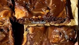 Peanut Butter Banana Brownie #easyrecipe #brownie #healthydessert #chocolaterecipe #bananarecipe