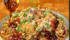 Unforgettable Crispy Rice Noodle Salad!