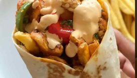chicken fajita wraps ✨