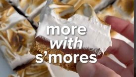 Day 4 of More with S’mores: Fudge Bars! 🍫🔥