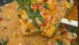 LOVE snapper! with a delicious creole sauce – RECIPE ON IG!#Dinnerideas #fishrecipes