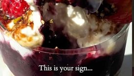 Burrata Cream Triple Berry Parfait #parfait #burrata #nobake #easydessert #dessertideas #easyrecipe