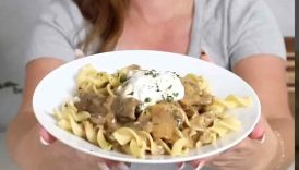 Easy Beef Stroganoff