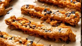 Super Tasty Baked Carrot Fingers